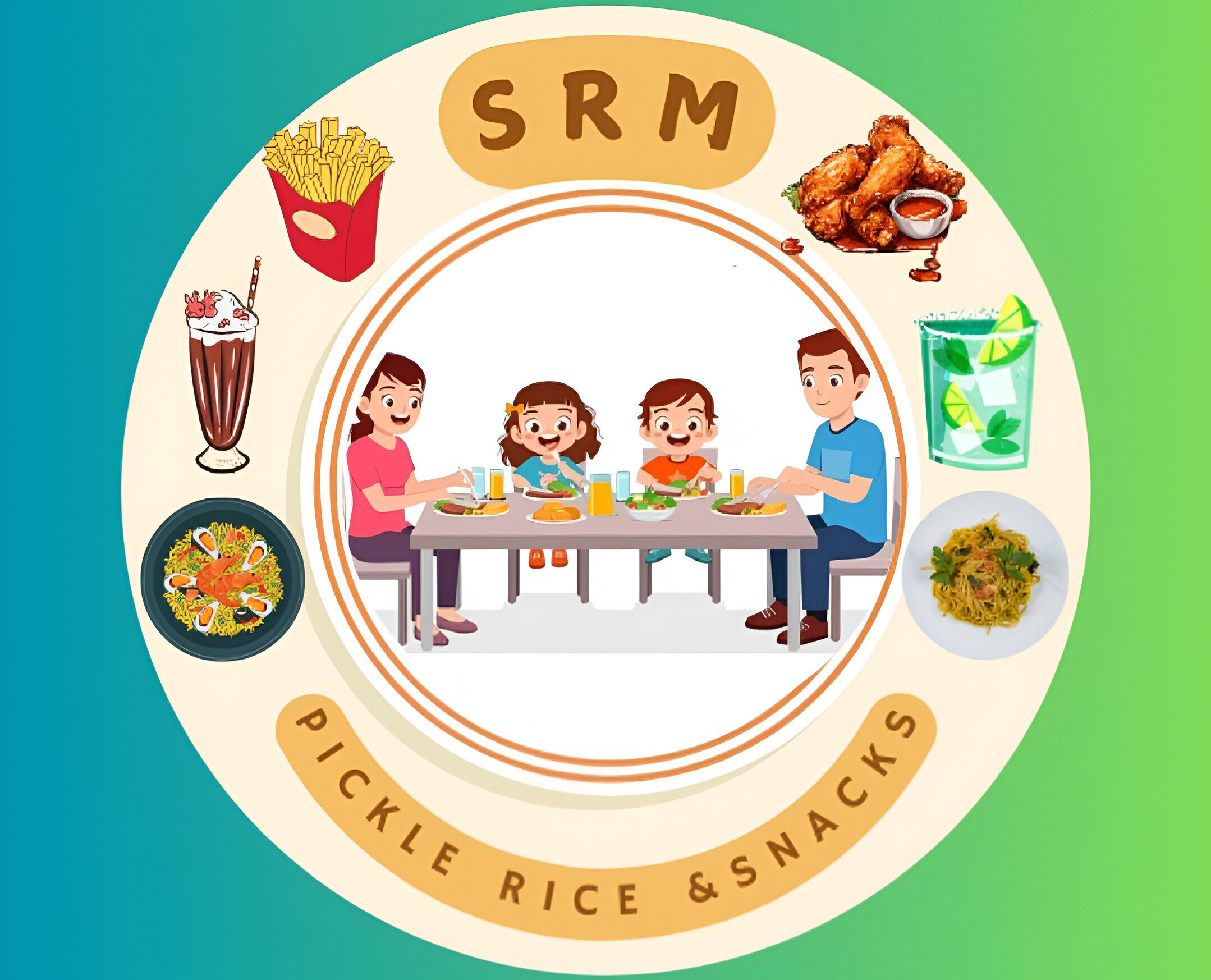 SRM Pickle Rice And Snacks