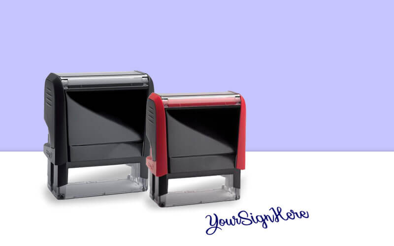 Self Ink Rubber Stamp