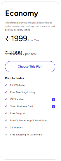 Economy Plan