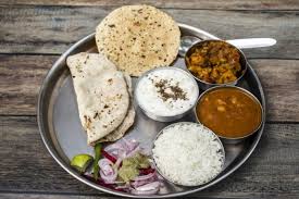 Paneer Chatpata With Veg Kadai Thali