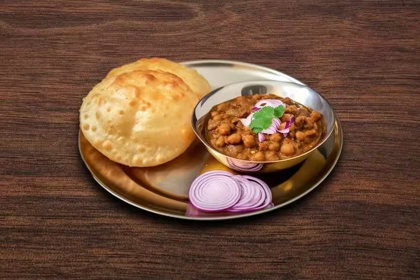 Punjabi Chole [250 Ml] With 2 Bhature