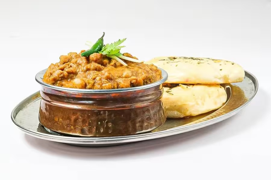 Butter Chole [250 Ml] With 2 Kulcha