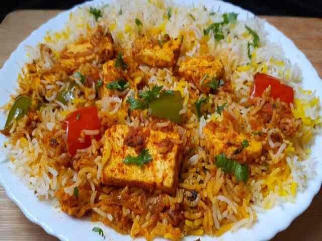 Paneer Tikka Biryani