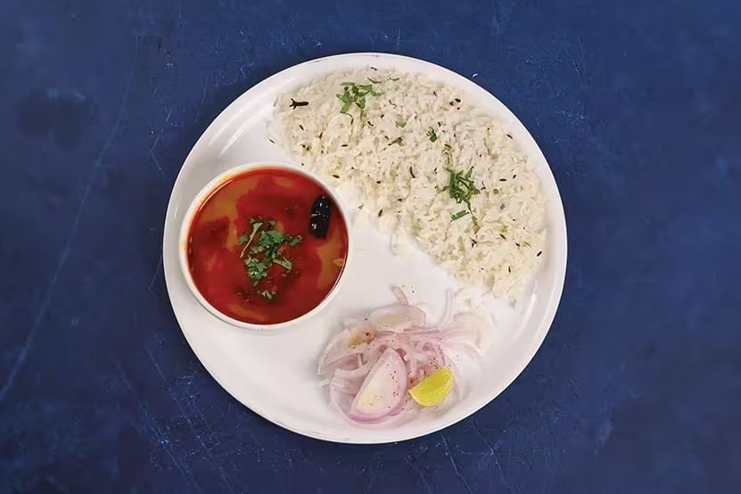 Dal Fry Tadka With Jeera Rice