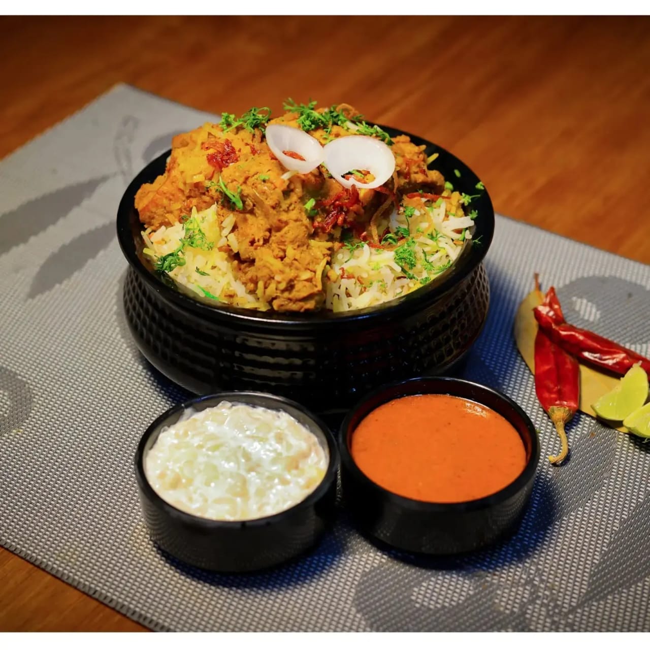Chicken Hydrabadi Dam Biryani