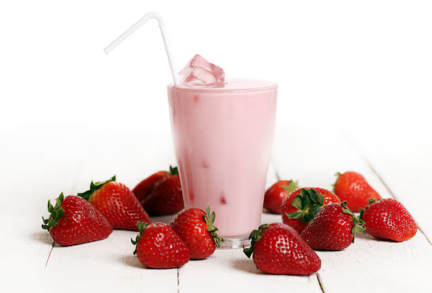 Strawberry milkshake