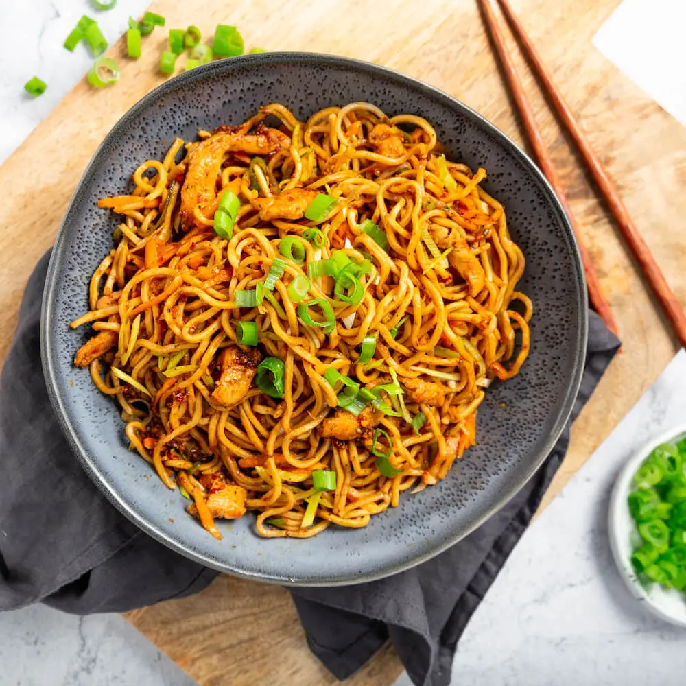 Egg fried noodles