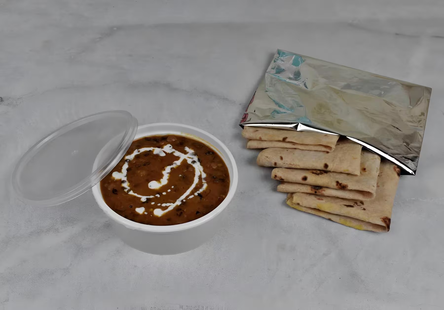 Chapati (4 pcs) + Dal Makhani Combo