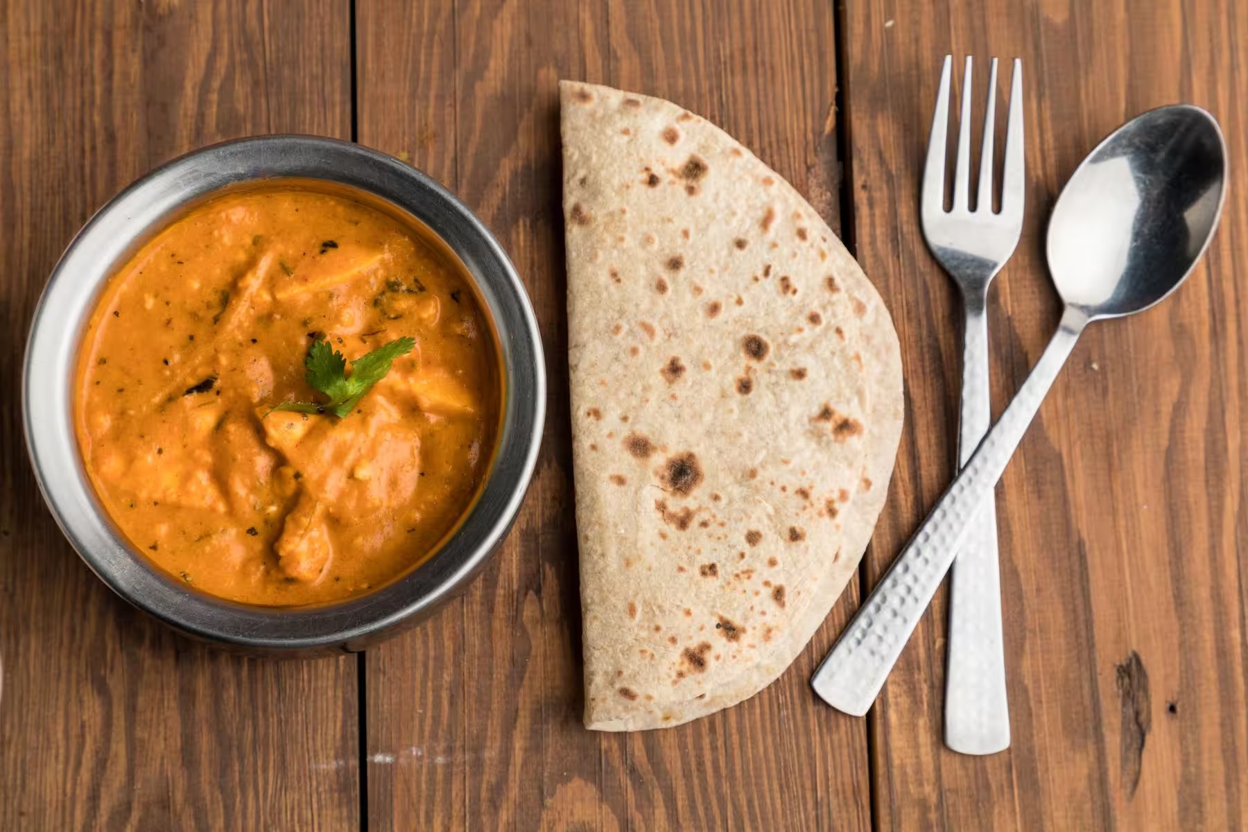 Chapati (4 pcs) + Boneless Butter Chicken Combo
