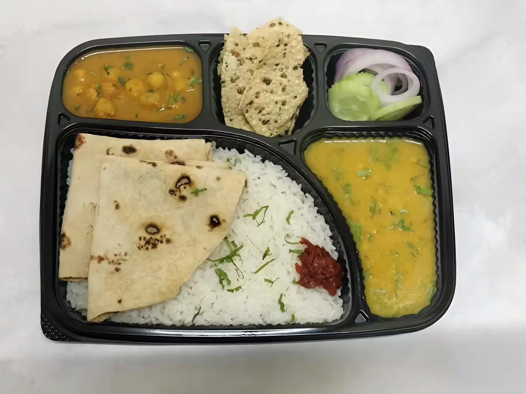Chole Masala Meal