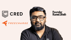 Kunal Shah With logo of free charge and cred.